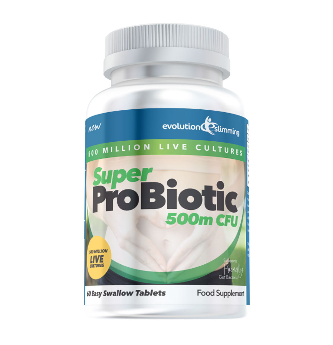 Super Probiotic 500 Million Live Cultures — Evolution Slimming