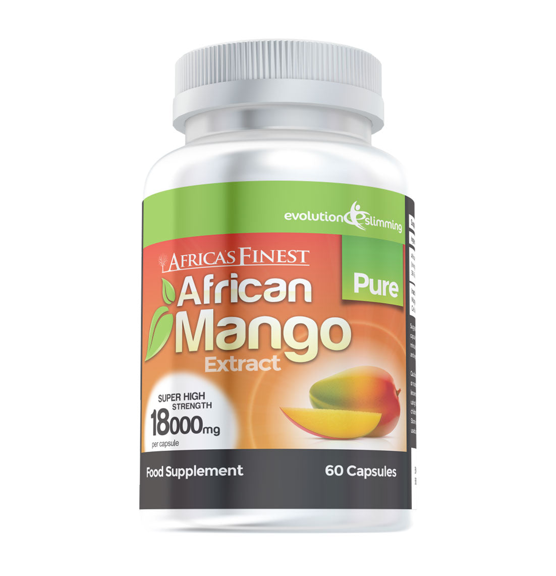 African Mango Extract 18 000mg High Strength Superfruit Capsules