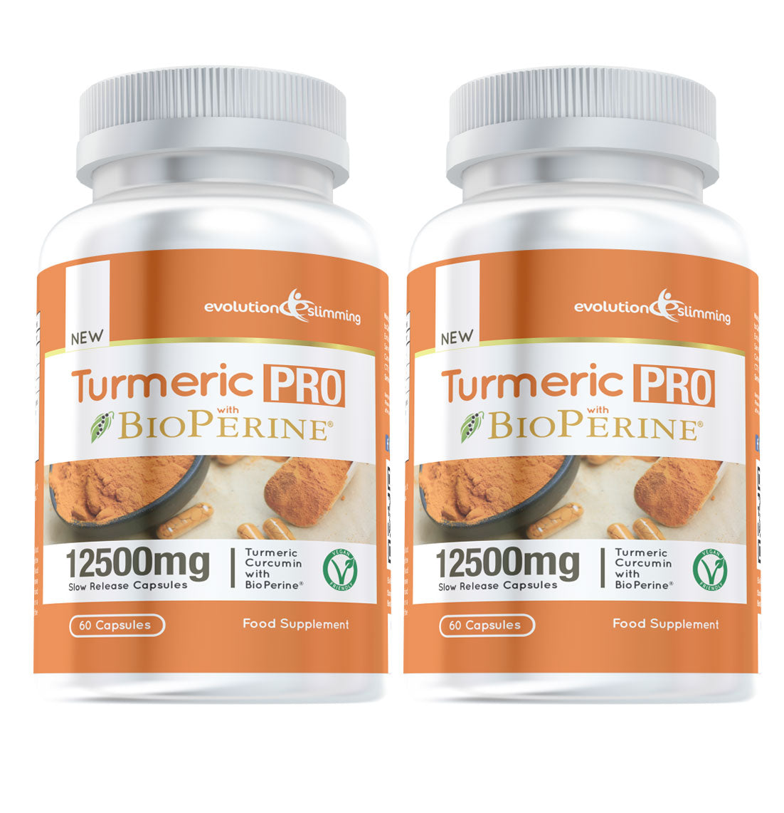 Curcuminoids Pro avec BioPerine ® 12, 500mg 95%