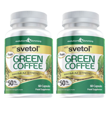 Green Coffee Svetol 50 CGA for Fat Burning Weight Loss