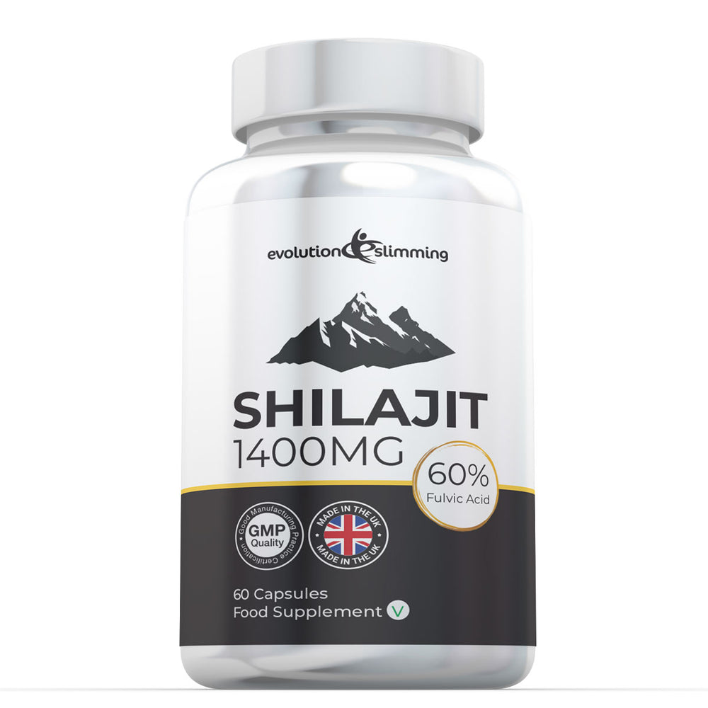 Shilajit Capsules 1400mg Shilajit with 60% Fulvic Acid High Strength Capsules