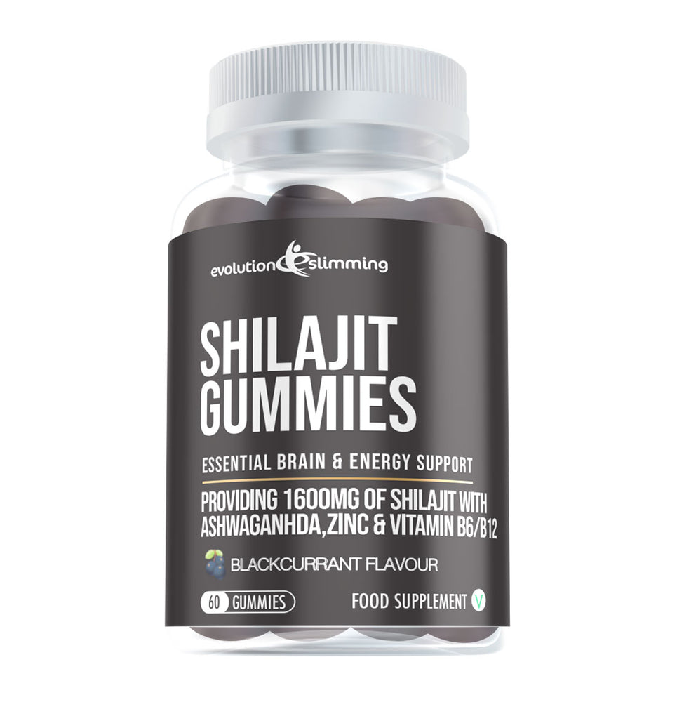 Shilajit Gummies with Ashwagandha - Energy Support & Brain Health