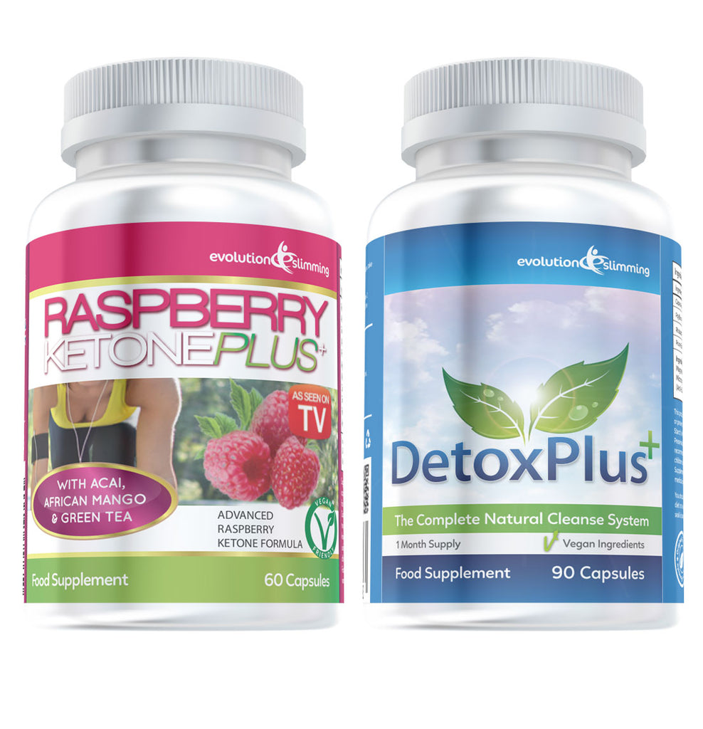 Raspberry Ketones Detox Plus Combo Cleanse Burn Fat